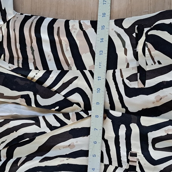 VENUS Zebra Print Lightweight Structured Tailored Pockets Longer Blazer Jacket - Picture 11 of 16